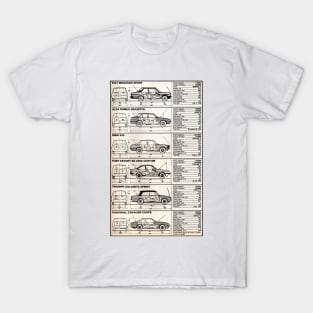 Compact Sports Saloons - Class of '79 T-Shirt